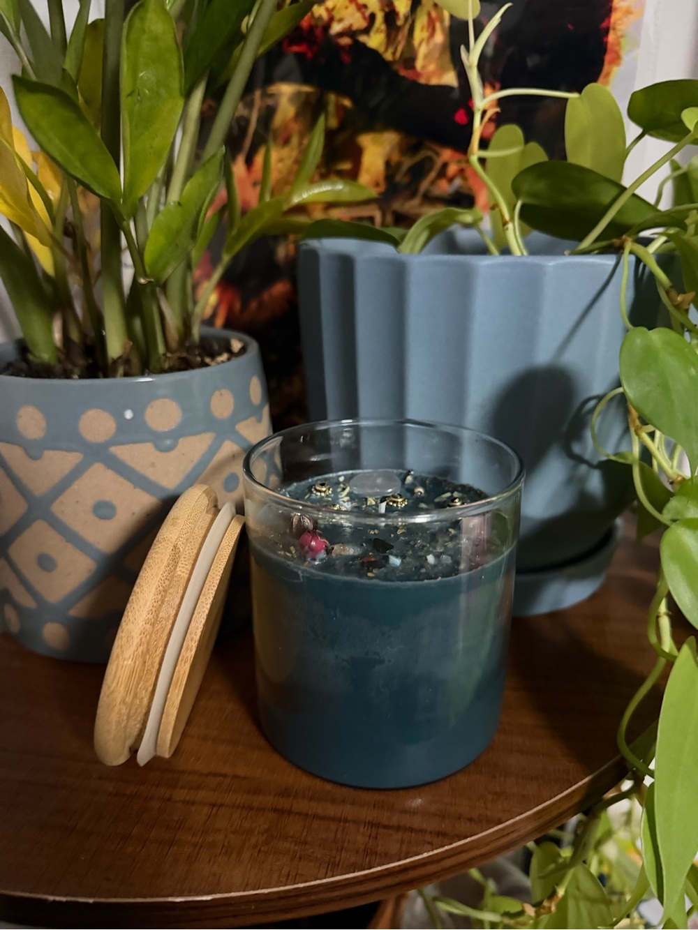 “Black Rose Garden” 11 oz Handcrafted Candle - Picture 2 of 5